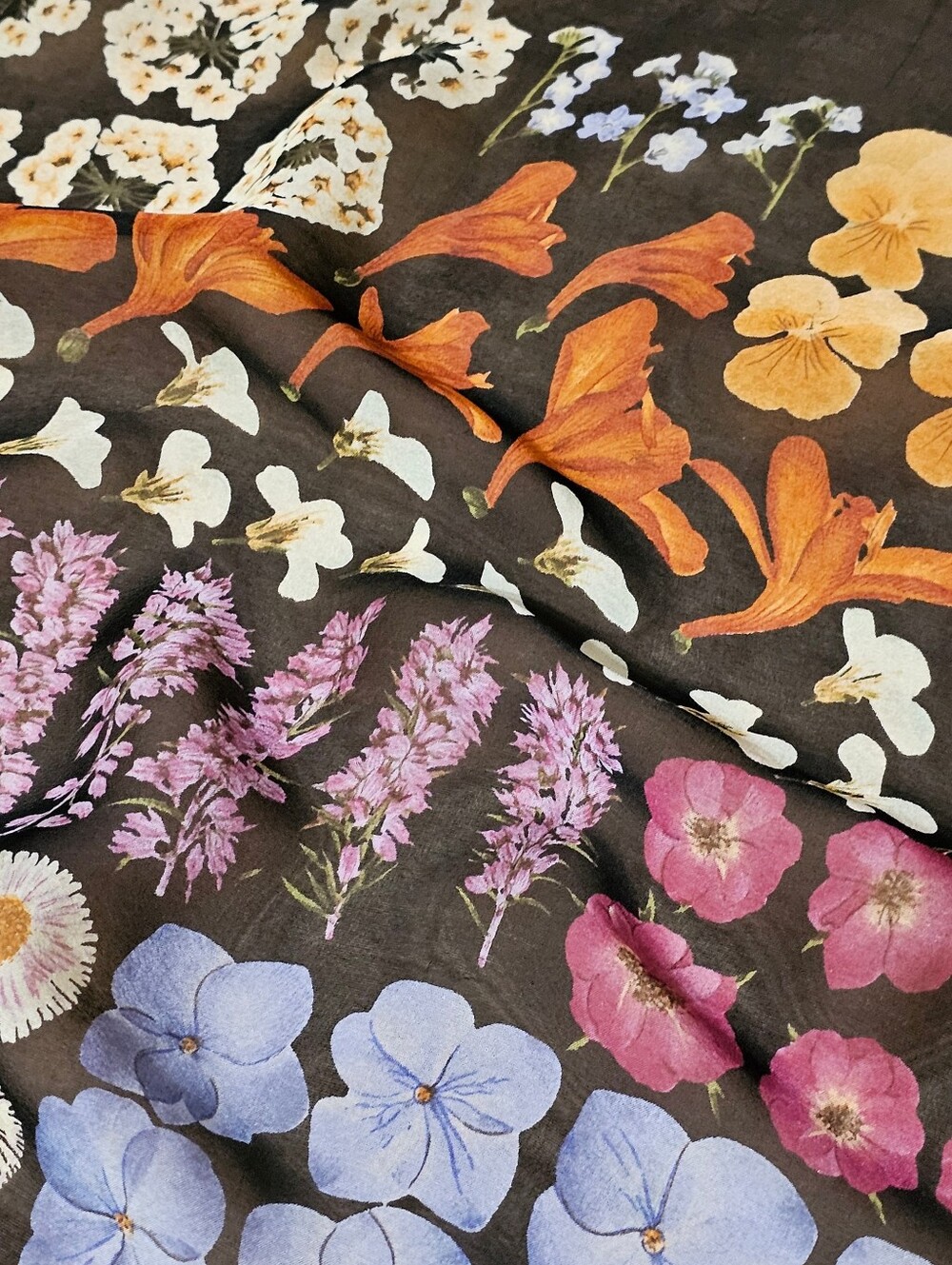 GUCCI FLORA SCARF - Picture 5 of 14